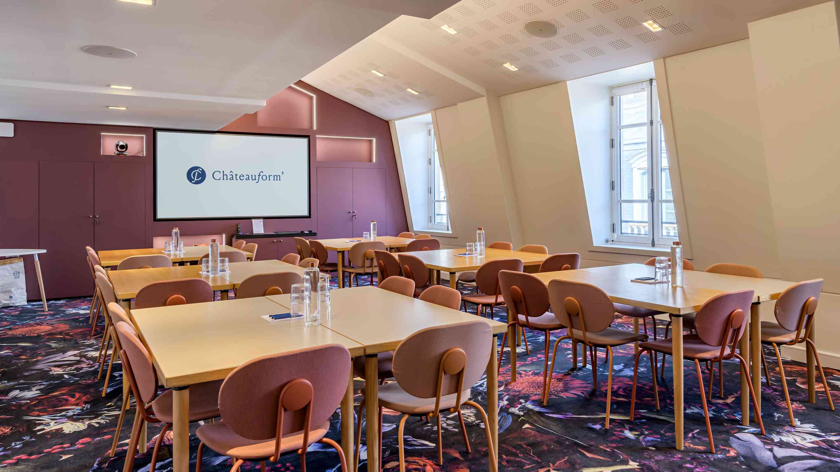 藤田嗣治、【Salon du chateau de Marzac】 藤田嗣治、【Salon du chateau de Marzac】